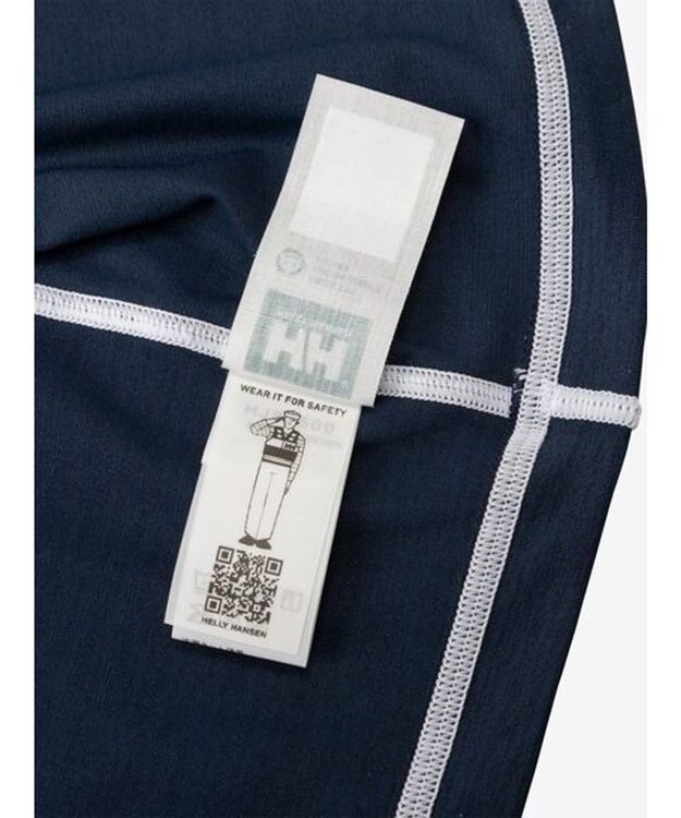 HELLY HANSEN 【キッズ】ロングスリーブ HHフルジップラッシュガード オーシャンネイビー