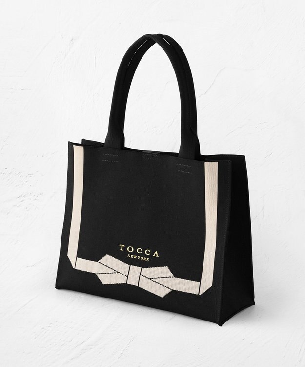 TOCCA TOUCHER KNIT BAG ニットバッグ ブラック系