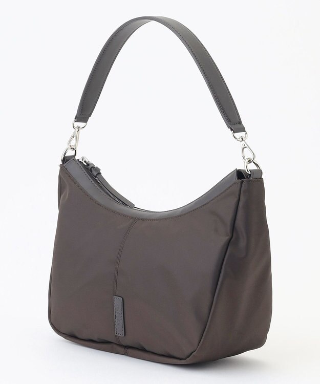 Y'SACCS ツイルナイロン　カーブショルダー　Sサイズ チョコ