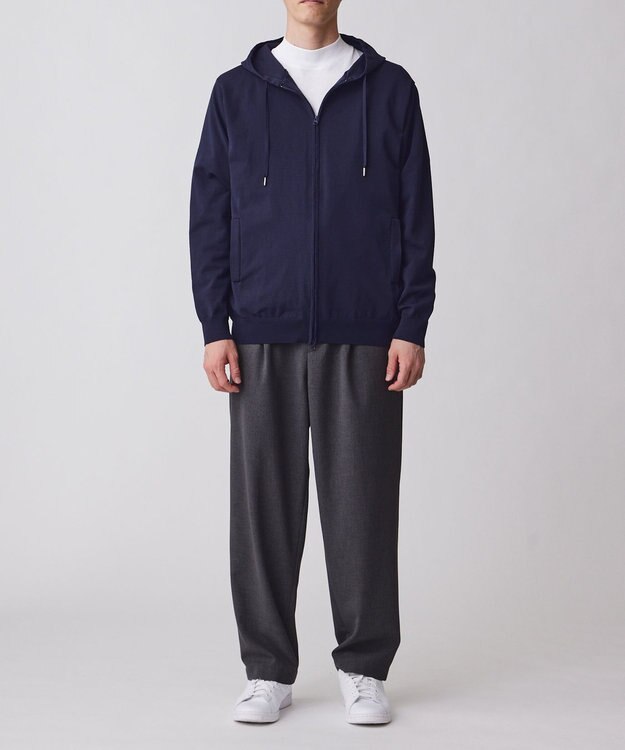 KASHIYAMA 【WEB限定/ECOPET】パーカー ネイビー