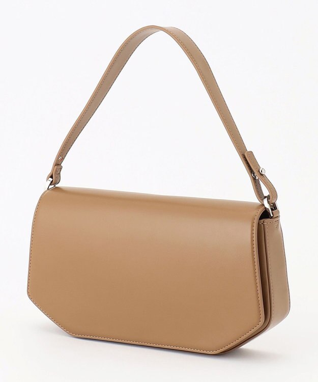 ICB 2WAYクラッチバッグ キャメル系