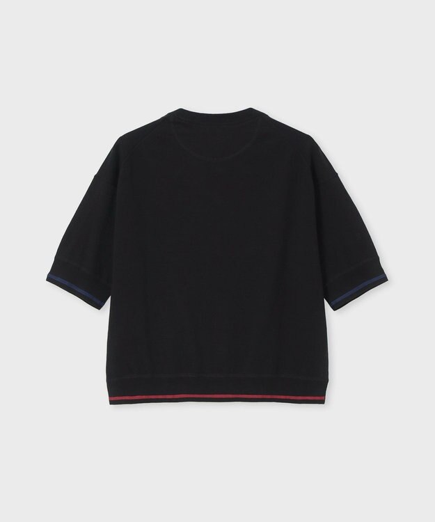 Paul Smith ベーシック クルーネック 半袖カーディガン ブラック