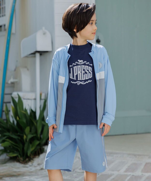 J.PRESS KIDS 【SS-Lサイズ】 スイムパンツ サックスブルー
