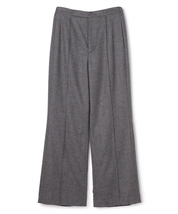 uncrave フランネル フレアパンツ チャコール