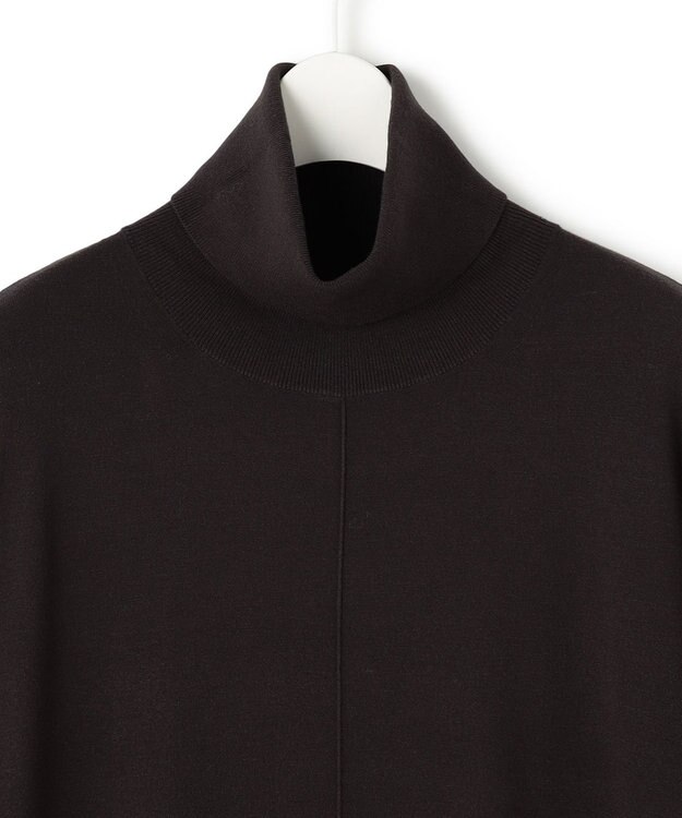 ICB 【WEB限定・洗える】 ヴィスコースハイゲージ ワンピース バーントブラウン系