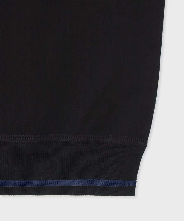 Paul Smith ベーシック クルーネック 半袖カーディガン ブラック