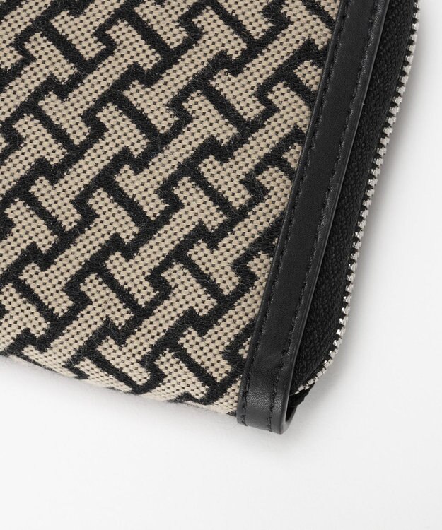 IACUCCI モノグランマ ロングウォレット JACQUARD/RUGA ブラック