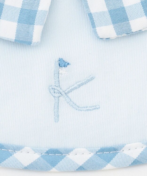 組曲 KIDS ギンガム スタイ ブルー系3