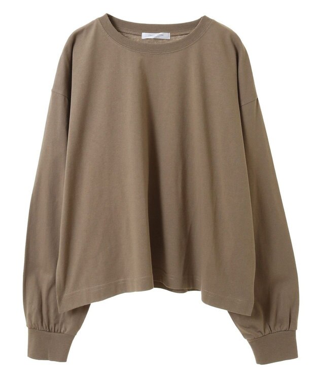 Green Parks ＳＥＴ２点　チュールベスト＋ロンＴＥＥ Gray Beige