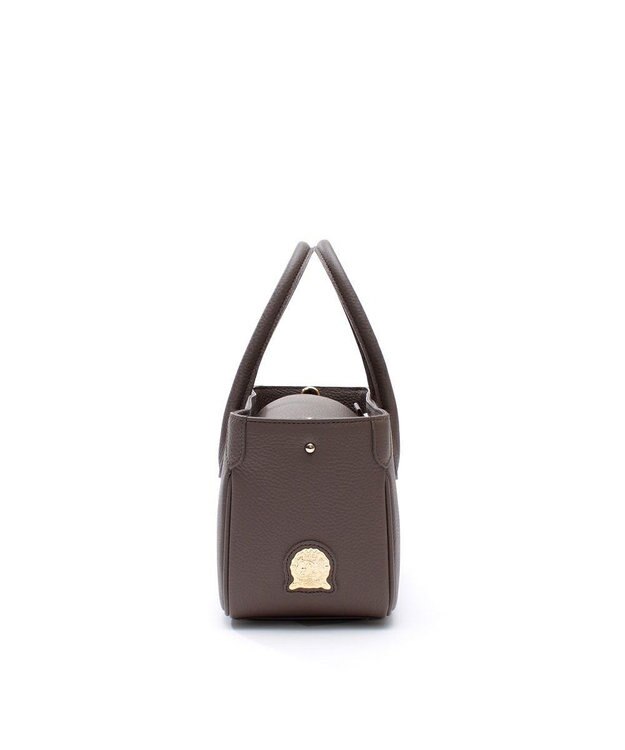 A.D.M.J. 【牛革】ミニトートバッグ　（Dカン付き） ベニケシネズミ