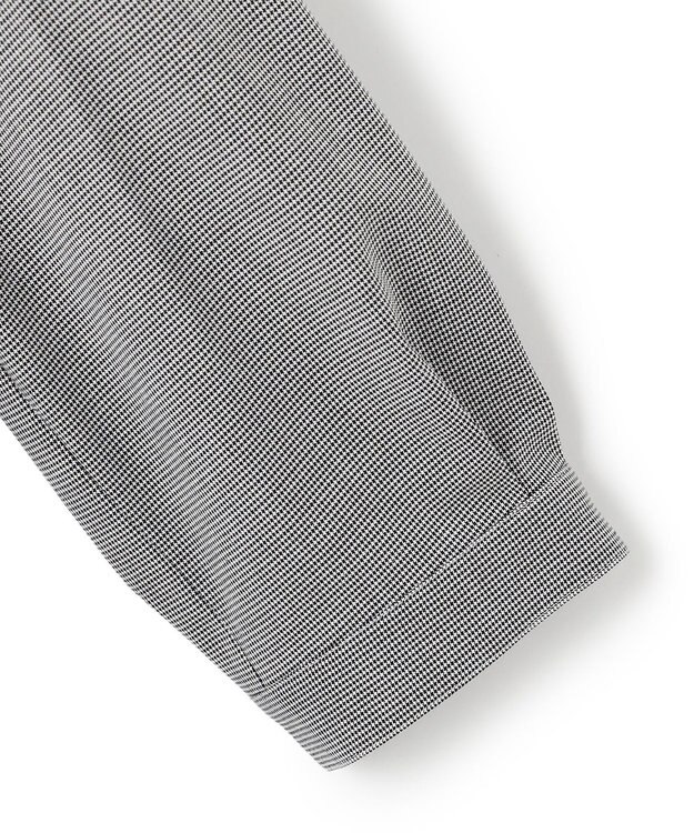 23区 【洗える】TRハウンドトゥース ワンピース ブラック系