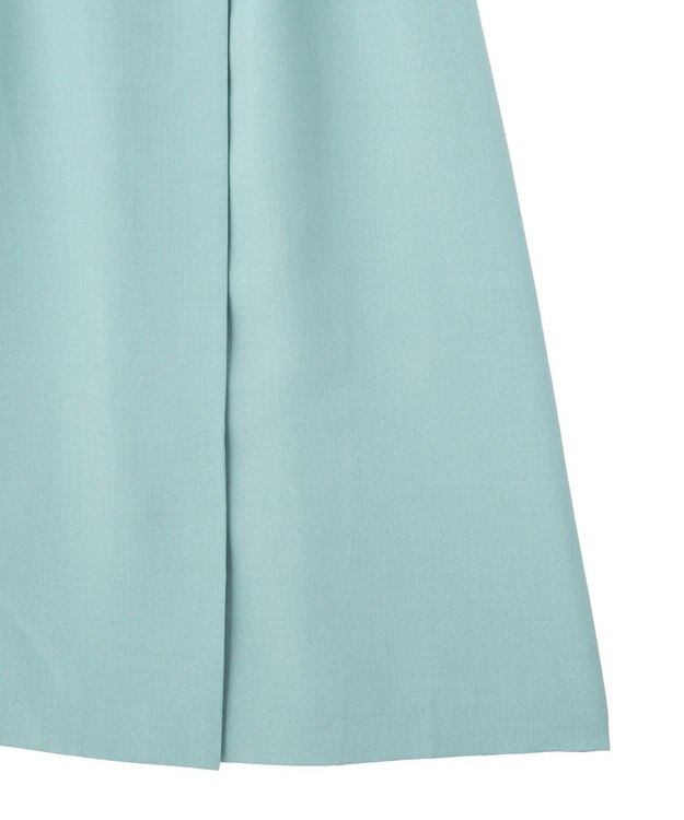 YECCA VECCA リネンライクスキッパーワンピース Green
