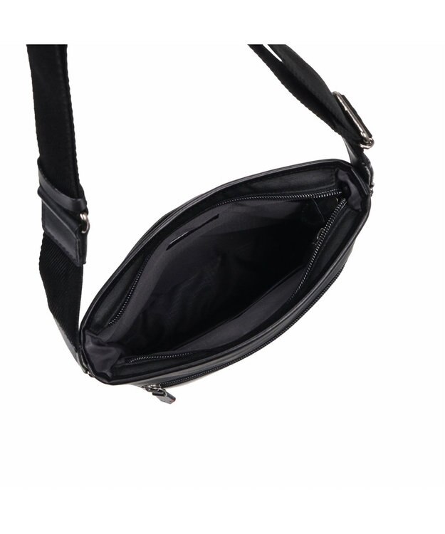 ACE BAGS & LUGGAGE ultima tokyo ディーノ ショルダーバッグ フロントファスナーポケット 68173 ウルティマトーキョー ブラック