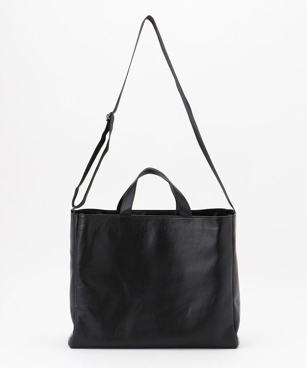 airlist 【軽量・牛革】トートバッグ（L）Tram トラム ブラック