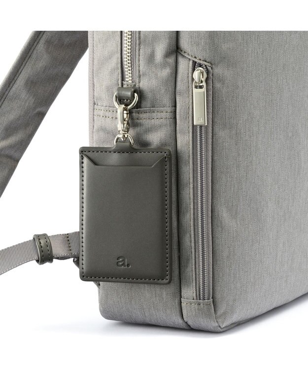 ACE BAGS & LUGGAGE ace. フィッテムヘザー ビジネスリュック A4サイズ 14インチPC収納 20113 エース グレー