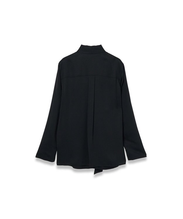 JOSEPH ライトクレープ　ブラウス Black