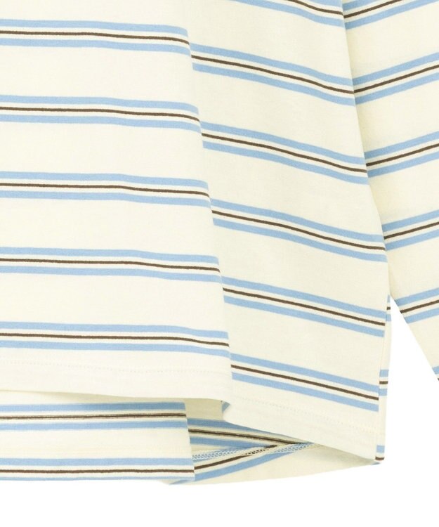 AMERICAN HOLIC アソートボーダーロングTシャツ Ivory