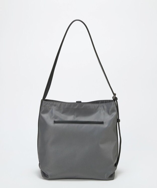 TOPKAPI 【TREASURE TOPKAPI】ナイロン センターベルト 2way ショルダーバッグ　軽量 / 肩掛け ミディアムグレー