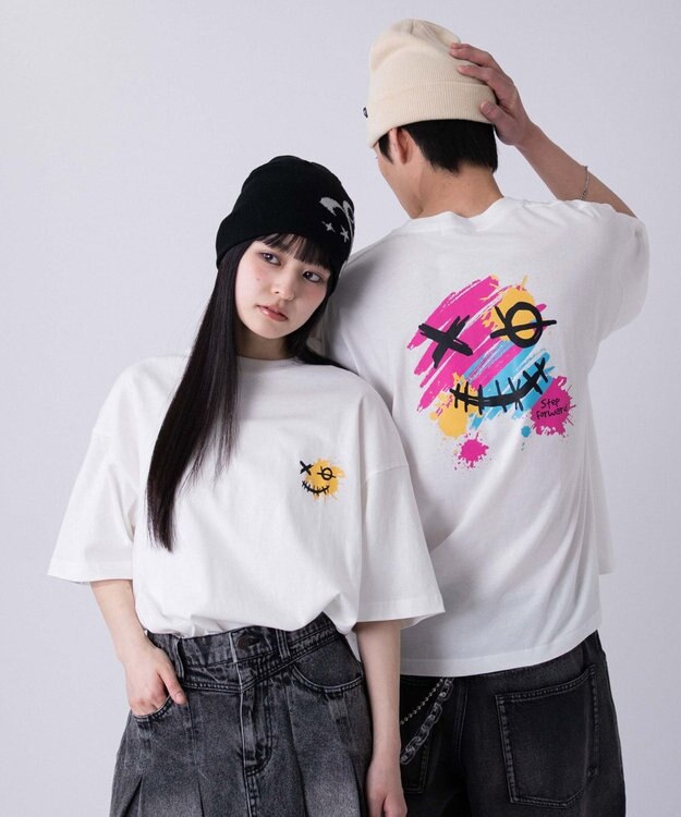 WEGO 【ユニセックス着用ITEM/XSSMLXLサイズ展開】アソートグラフィックBIG　T（SS） 柄9