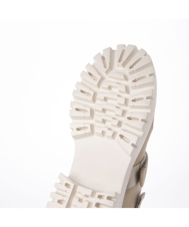 ing <ing>厚底スニーカーサンダル ベージュコンビ