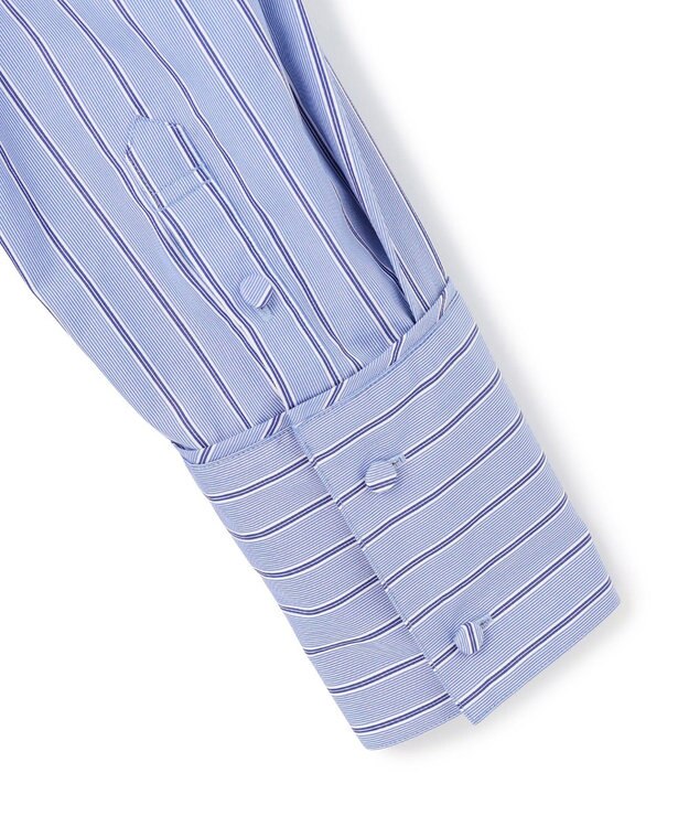 uncrave THOMAS MASON BIGシャツ ブルーストライプ