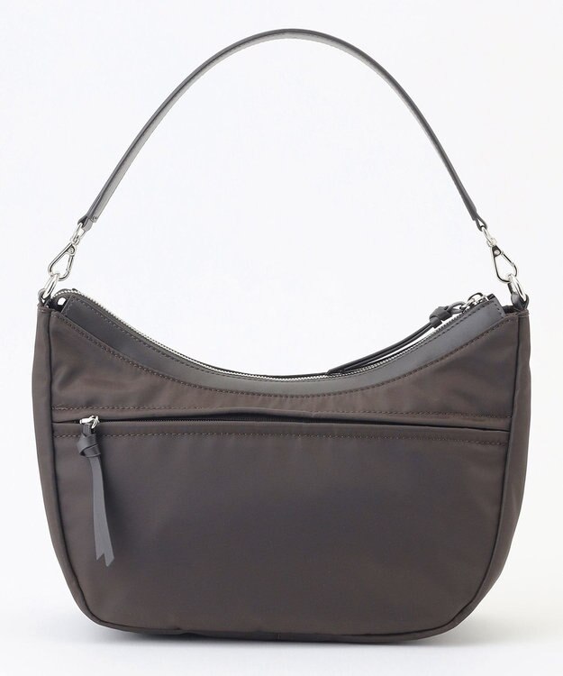 Y'SACCS ツイルナイロン　カーブショルダー　Sサイズ チョコ