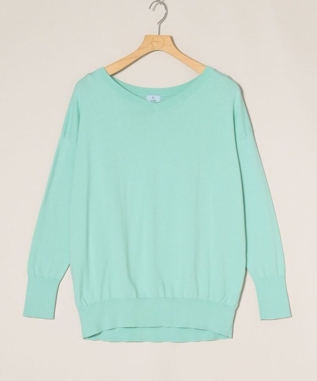 ONWARD Reuse Park 【組曲】ニット春夏 グリーン