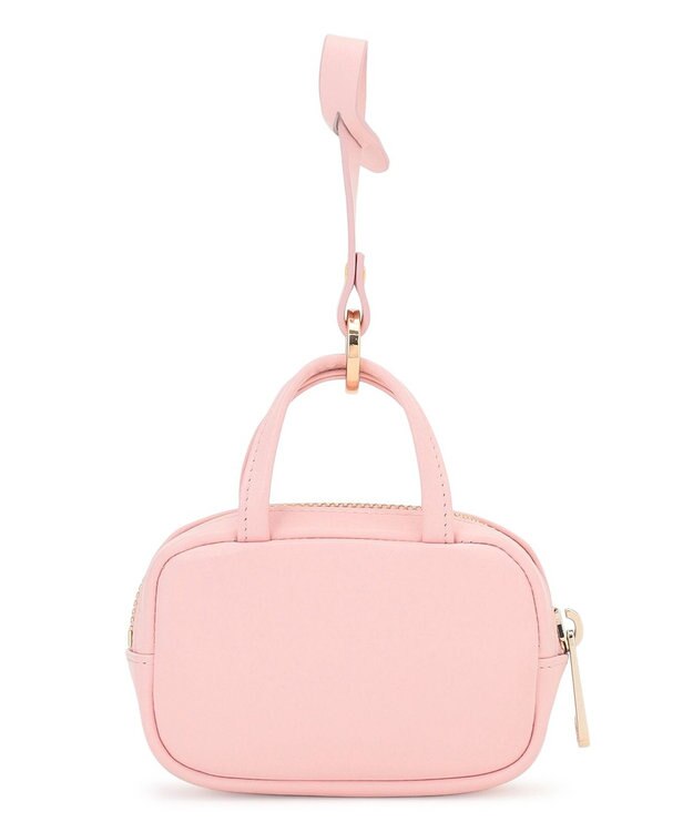 TOCCA TOCCA BOSTON CHARM POUCH レザーチャーム ピンク系
