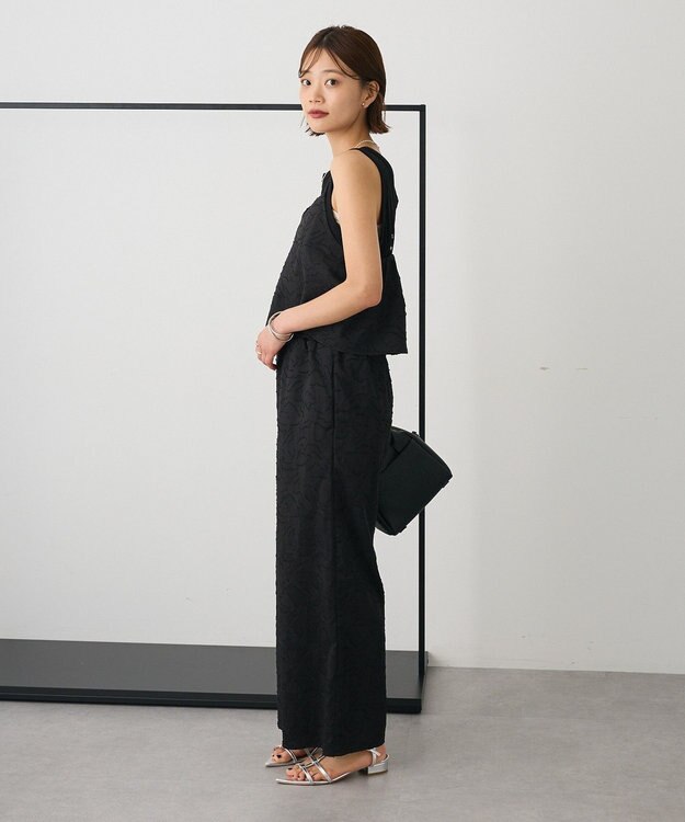 CRAFT STANDARD BOUTIQUE カットジャガードビスチェ Black