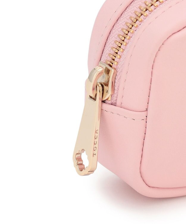 TOCCA TOCCA BOSTON CHARM POUCH レザーチャーム ピンク系