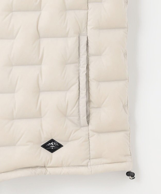 JOSEPH ABBOUD MOUNTAIN 【ストレッチ/軽量/ライナードッキング対応】2WAYストレッチダウン ベスト ライトグレー系