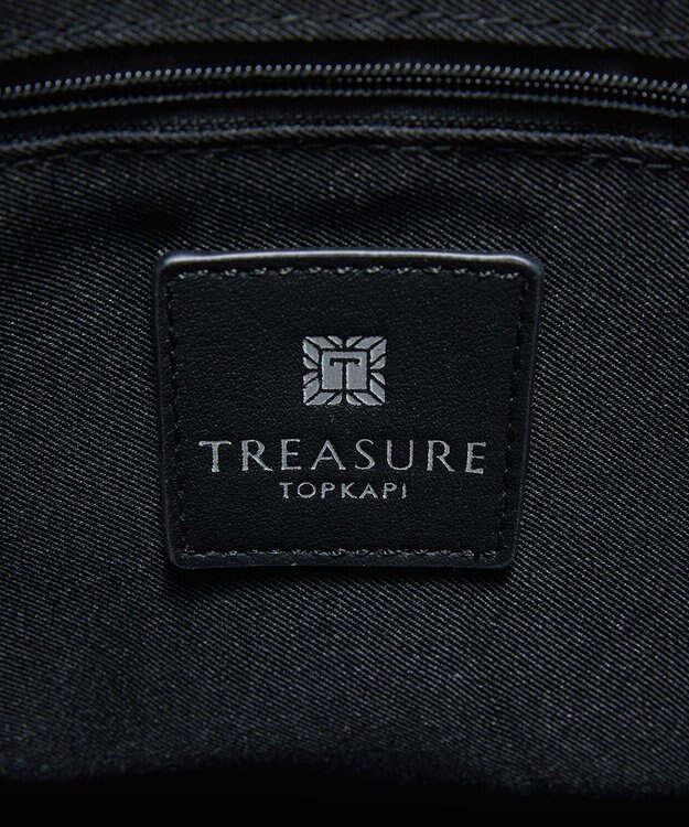 TOPKAPI 【TREASURE TOPKAPI】ナイロン センターベルト 2way ショルダーバッグ　軽量 / 肩掛け ミディアムグレー