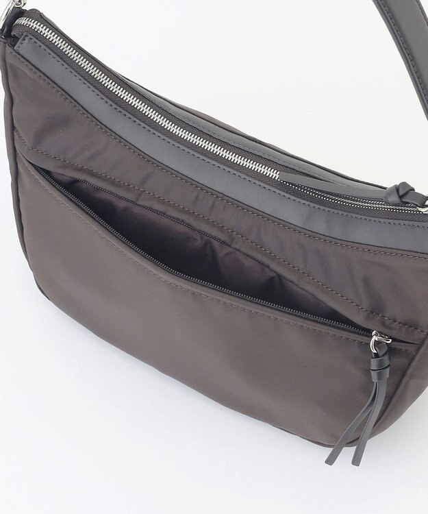 Y'SACCS ツイルナイロン　カーブショルダー　Sサイズ チョコ