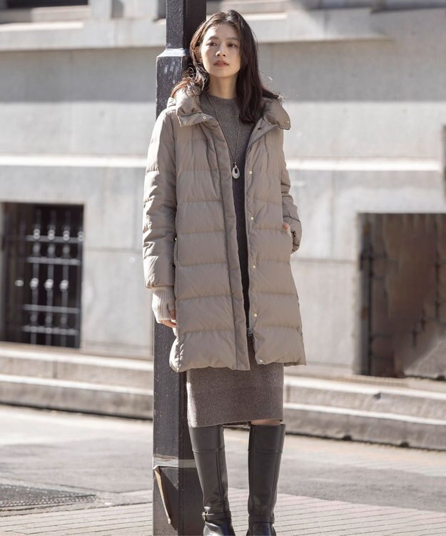 J.PRESS LADIES ピュアカシミヤ アームウォーマー ベージュ系