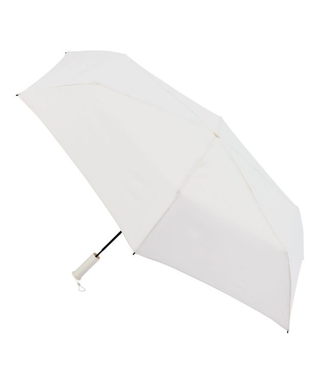 MOONBAT 【超撥水】フロータス (FLO(A)TUS) 折りたたみ傘 無地 UV 55cm オフホワイト