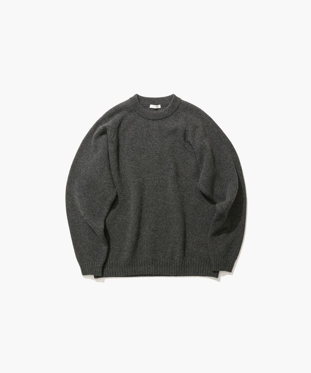 LAMBS WOOL | クルーネックセーター - UNISEX / ATON | ファッション