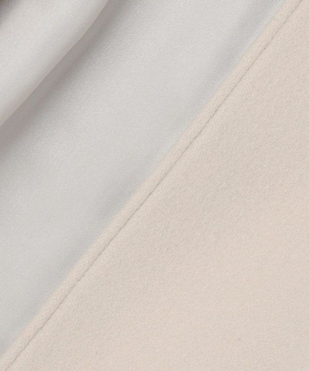 J.PRESS LADIES ショートビーバー スタンドカラー コート ベージュ系