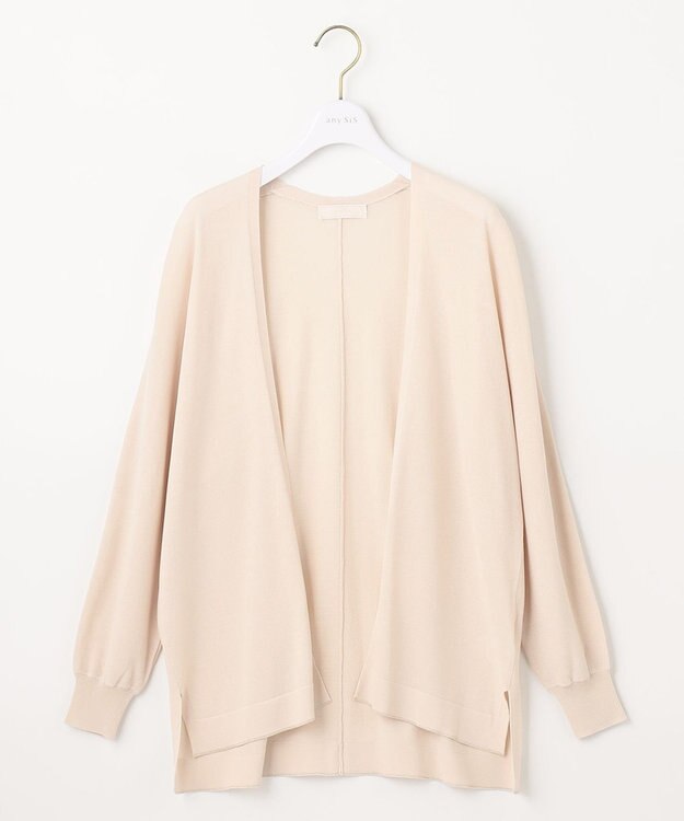 ANY SIS L 【UVケア】アイスタッチ カーディガン ライトベージュ