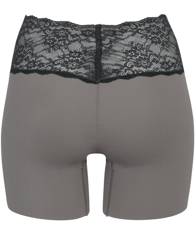 Wing 補整ショーツ 【Pパンツ】 おなかとヒップをほどよくサポート 汗の季節もさらっと快適 はきこみ丈ふかめ KJ4230 ウイング／ワコール チャコールグレー