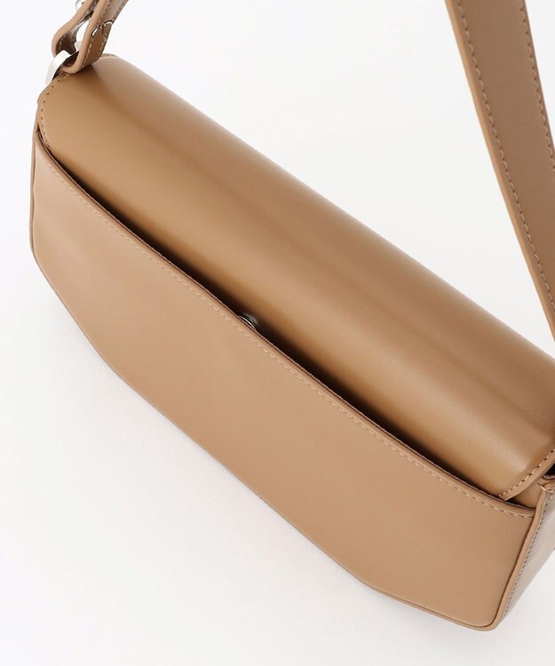 ICB 2WAYクラッチバッグ キャメル系