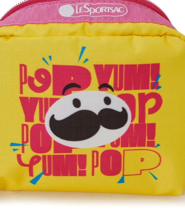 LeSportsac SQUARE COSMETIC/プリングルズイエロースクエアコスメティック プリングルズイエロースクエアコスメティック