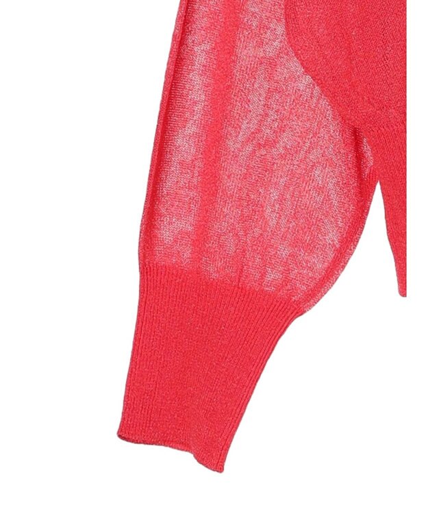 Green Parks シアーカーディガン＋タンクトップＳＥＴ Red