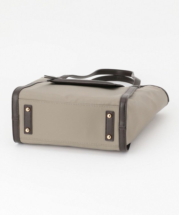 LA BAGAGERIE リサイクルレザー　フラップトート グレージュ