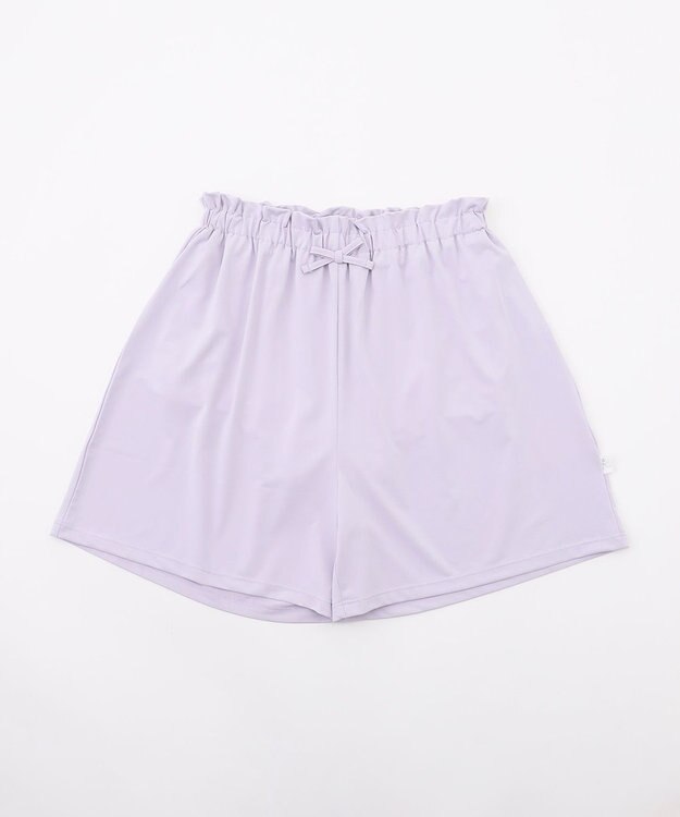 組曲 KIDS 【SS-Lサイズ】 ボタニカルフラワースイムウェア(セパレート) ラベンダー