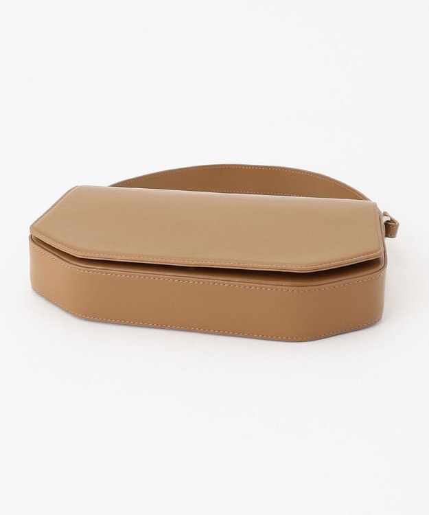 ICB 2WAYクラッチバッグ キャメル系