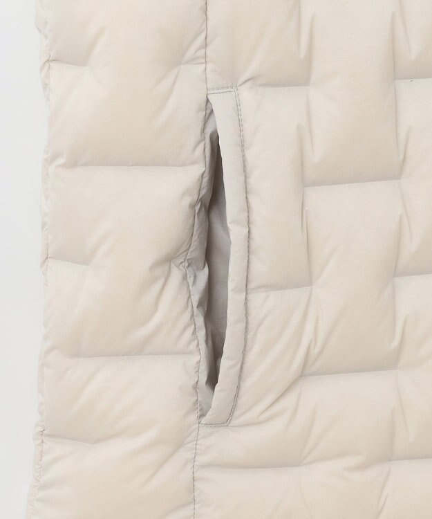 JOSEPH ABBOUD MOUNTAIN 【ストレッチ/軽量/ライナードッキング対応】2WAYストレッチダウン ベスト ライトグレー系