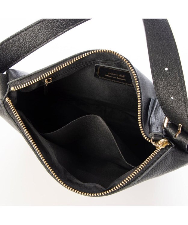 UNBILLION ペルケ perche / マルチスタッズワンショルダー ブラック