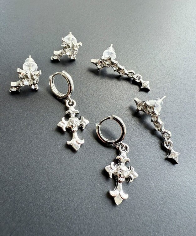 WEGO L6Pピアス 柄3