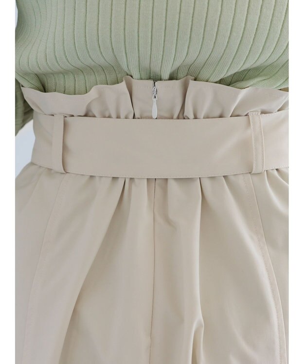 Te chichi トレンチフレアスカート オフホワイト