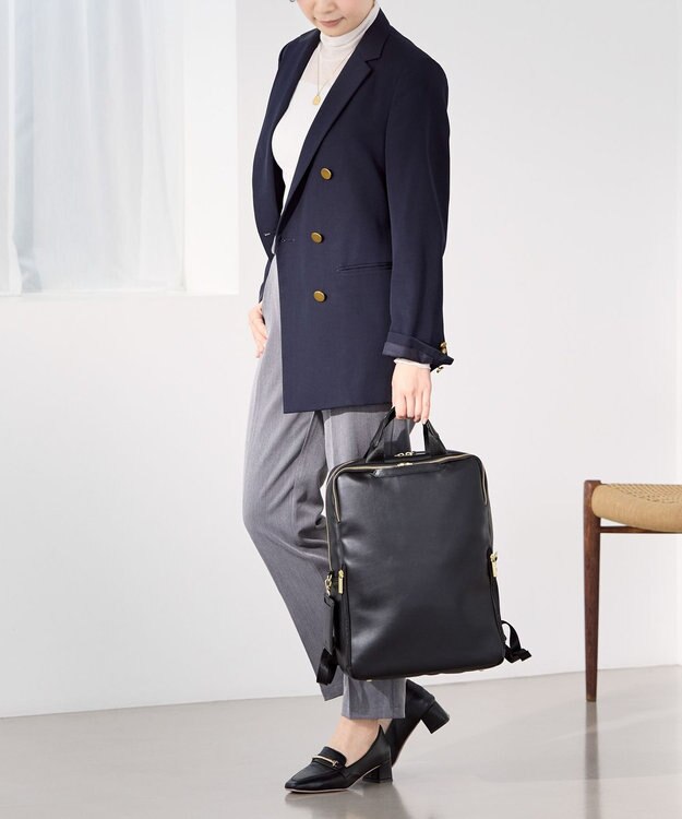 ACE BAGS & LUGGAGE 【雑誌掲載】 ace. フィッテムクラス ビジネスリュック A4 14インチPC 15L 68692 エース ブラック